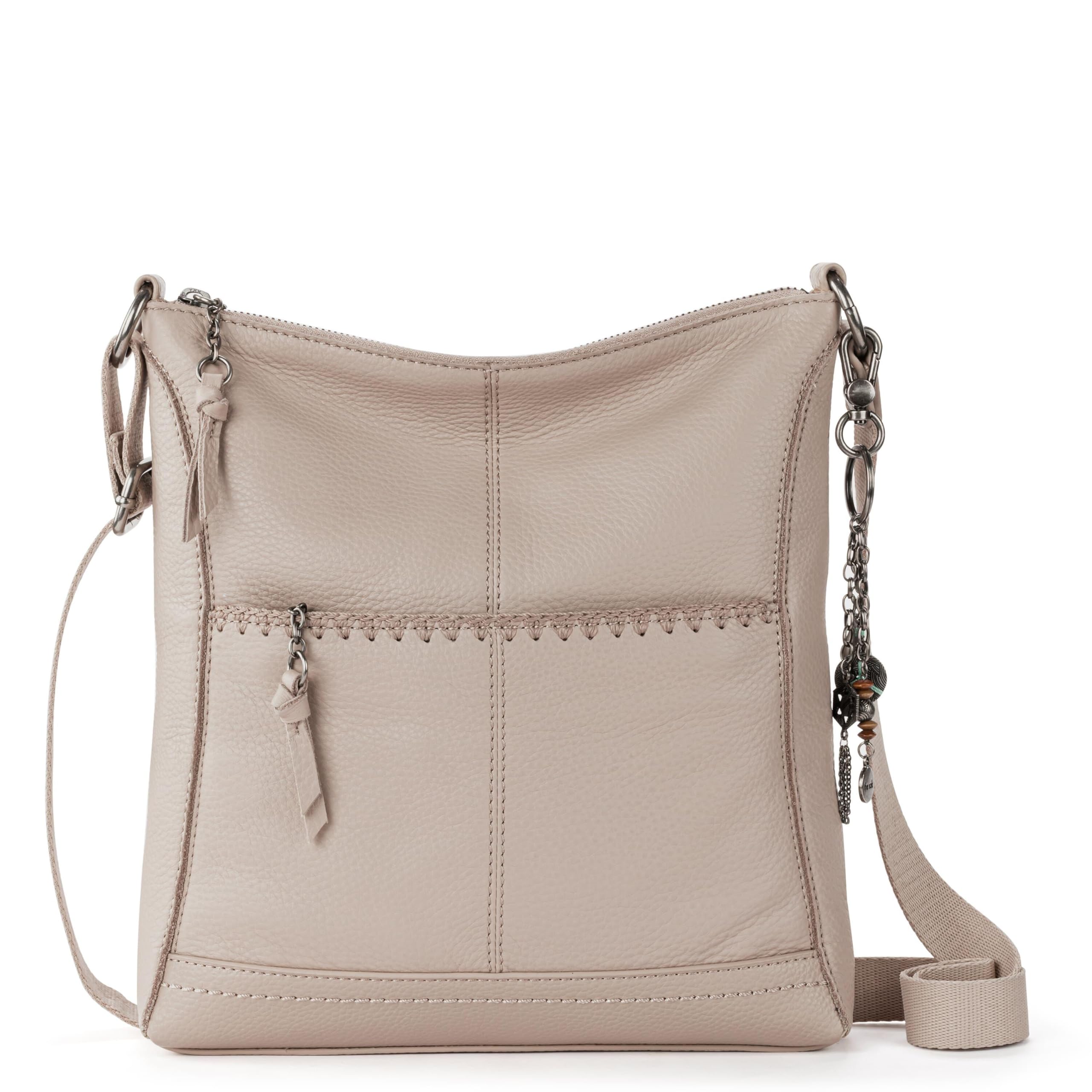 The Sak Lucia Leather Crossbody Purse - Premium Leather Women's Handbag for Everyday & Travel - Cross Body Bag With Zipper