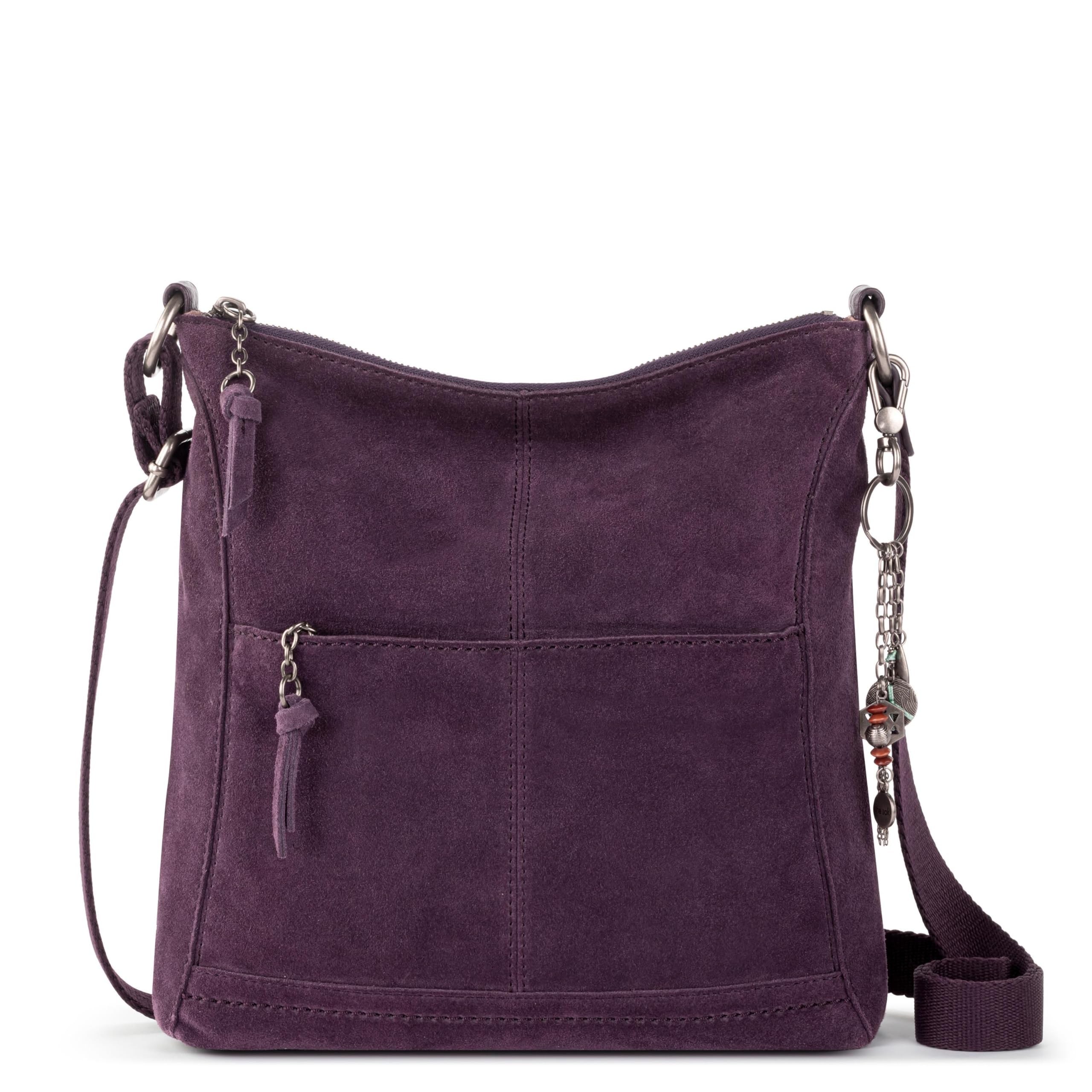 The Sak Lucia Leather Crossbody Purse - Premium Leather Women's Handbag for Everyday & Travel - Cross Body Bag With Zipper