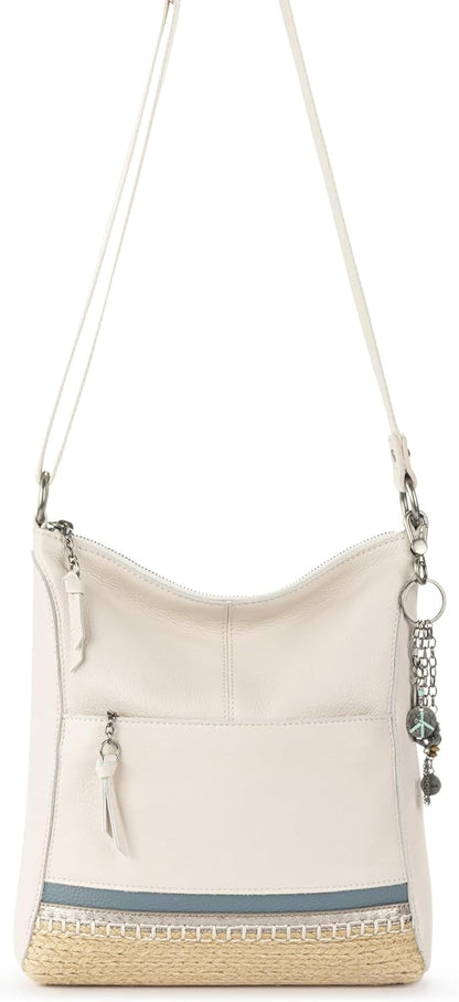 The Sak Lucia Leather Crossbody Purse - Premium Leather Women's Handbag for Everyday & Travel - Cross Body Bag With Zipper