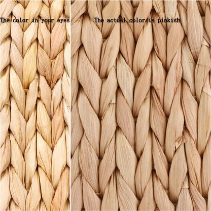Summer Rattan Bag for Women Straw Hand-woven Top-handle Handbag Beach Sea Straw Rattan Tote Clutch Bags