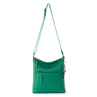 The Sak Lucia Leather Crossbody Purse - Premium Leather Women's Handbag for Everyday & Travel - Cross Body Bag With Zipper