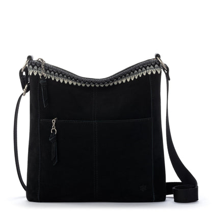 The Sak Lucia Leather Crossbody Purse - Premium Leather Women's Handbag for Everyday & Travel - Cross Body Bag With Zipper