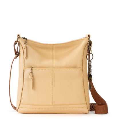 The Sak Lucia Leather Crossbody Purse - Premium Leather Women's Handbag for Everyday & Travel - Cross Body Bag With Zipper