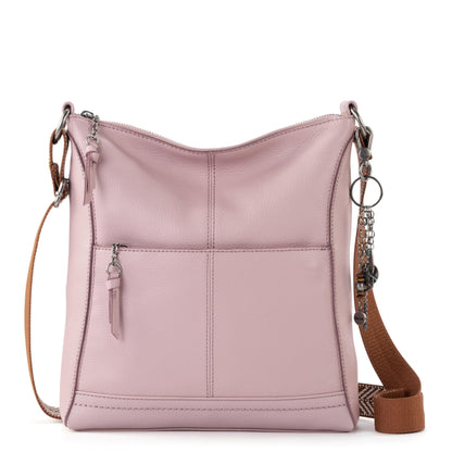 The Sak Lucia Leather Crossbody Purse - Premium Leather Women's Handbag for Everyday & Travel - Cross Body Bag With Zipper