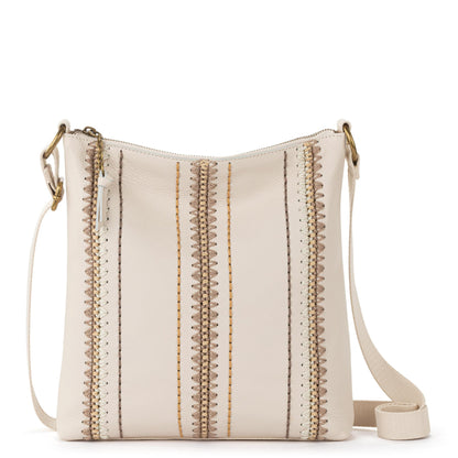 The Sak Lucia Leather Crossbody Purse - Premium Leather Women's Handbag for Everyday & Travel - Cross Body Bag With Zipper