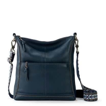 The Sak Lucia Leather Crossbody Purse - Premium Leather Women's Handbag for Everyday & Travel - Cross Body Bag With Zipper