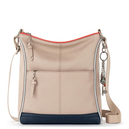 The Sak Lucia Leather Crossbody Purse - Premium Leather Women's Handbag for Everyday & Travel - Cross Body Bag With Zipper
