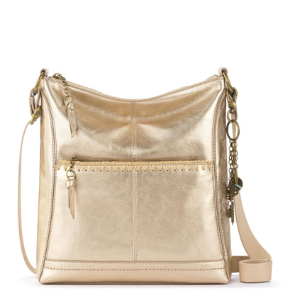 The Sak Lucia Leather Crossbody Purse - Premium Leather Women's Handbag for Everyday & Travel - Cross Body Bag With Zipper