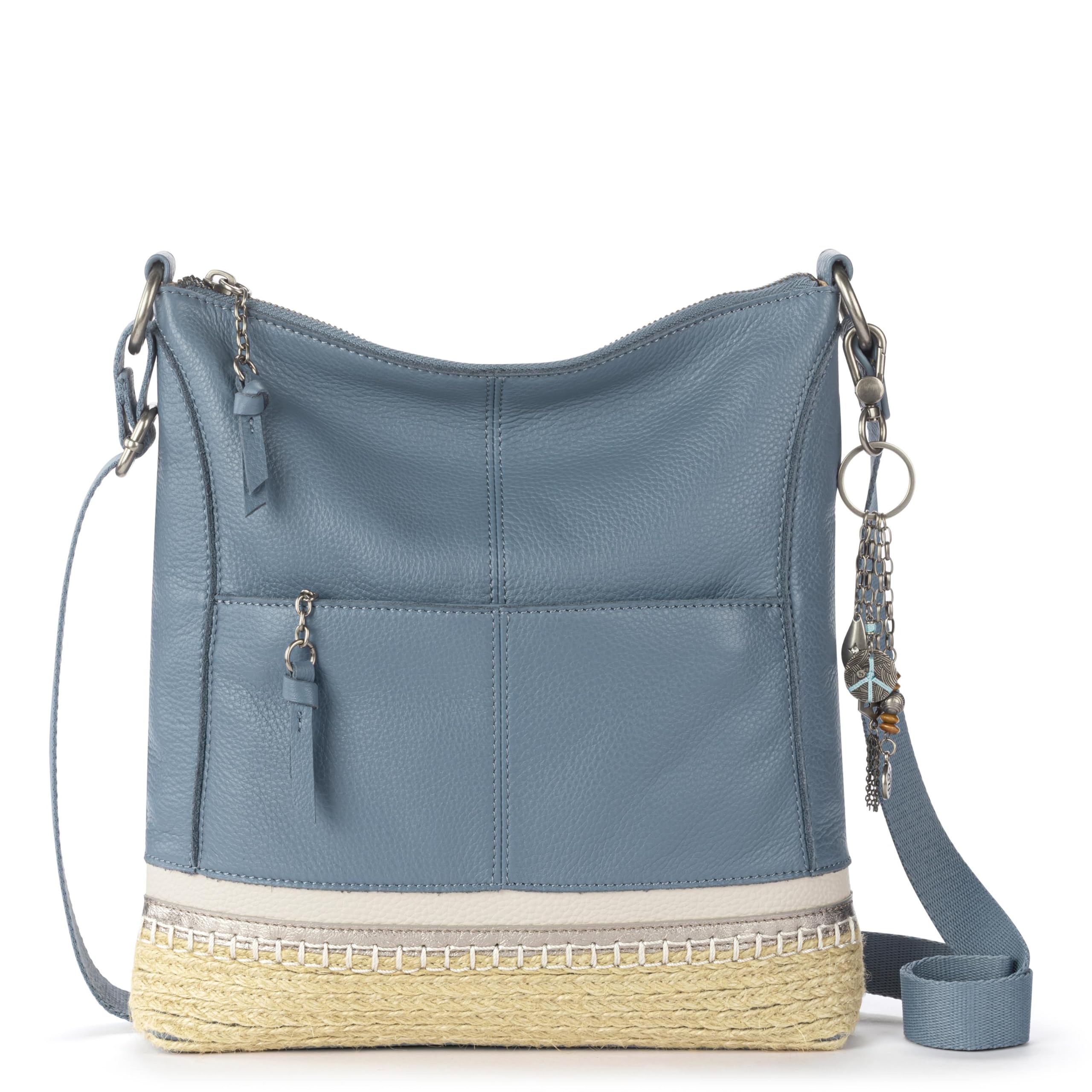 The Sak Lucia Leather Crossbody Purse - Premium Leather Women's Handbag for Everyday & Travel - Cross Body Bag With Zipper