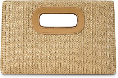 Top Handle Clutch Handbags for Women, Evening Handbag Shoulder Crossbody Purse with Gold Chain
