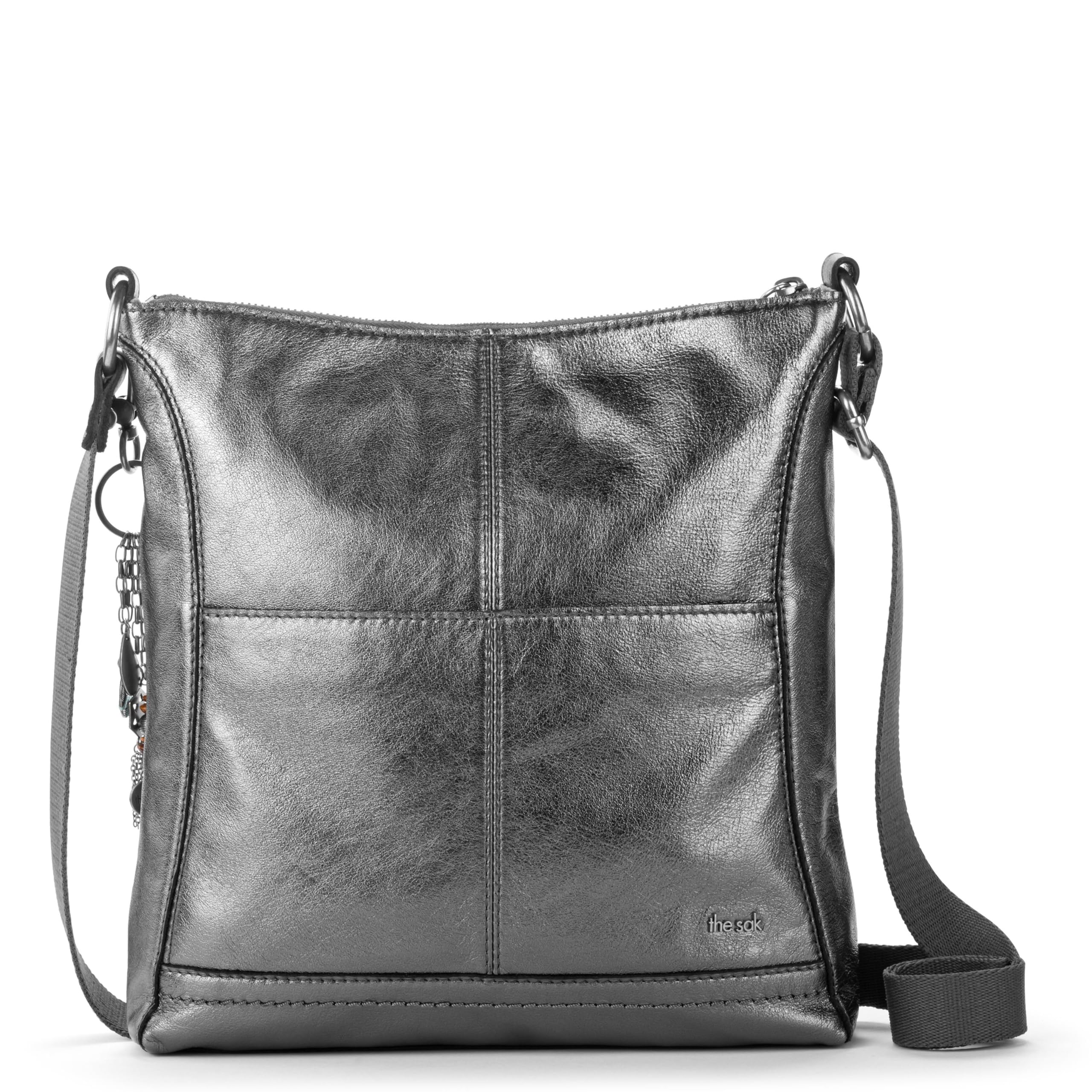 The Sak Lucia Leather Crossbody Purse - Premium Leather Women's Handbag for Everyday & Travel - Cross Body Bag With Zipper